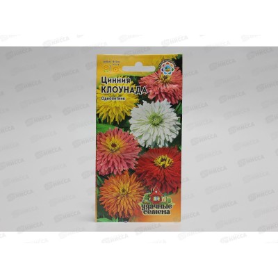 Цинния Клоунада смесь 0,5 грамм Удачная серия *10 ГШ Цинния Клоунада смесь 0,5 грамм Удачная серия *10 ГШ