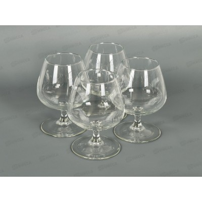 оНабор фужеров(бокалов) для коньяка 4шт 410мл Сигнатюр(Эталон) J2934