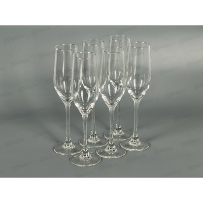 Набор фужеров(бокалов) для шампанского 6шт 160мл Силест L5829