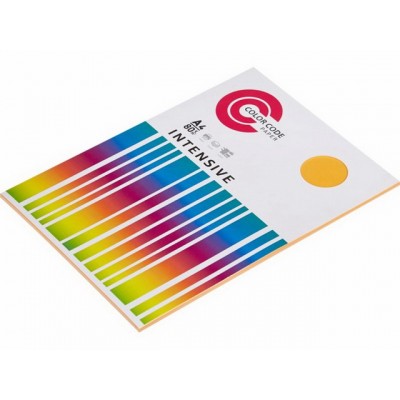 Бумага ксероксная  P80  50л А4 Color Code интенсивный оранжевый 473436*40