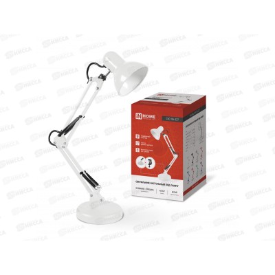 Лампа настольная под лампу СНО-15Б 60 Вт Е27 IN HOME Лампа настольная под лампу СНО-15Б 60 Вт Е27 IN HOME