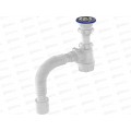 Сифон для умывальника малый 1 1/2&quot х 40 с выпуском с гибкой трубой 40х50, S0110-35 *35