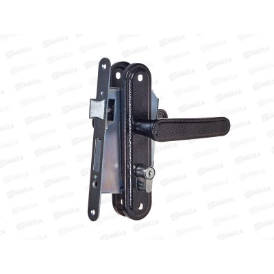 Замок врезной 3В7 03 цилиндрический 2ключа серебро Омега Замок врезной 3В7 03 цилиндрический 2ключа серебро Омега