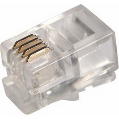 Джек телефонный 4P4C Rexant, 05-1001 Джек телефонный 4P4C Rexant, 05-1001