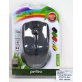 Мышь беспроводная PERFEO 3 кнопки, USB, черная, PF-3434