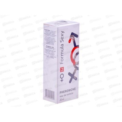 Formula Sexy №2 с феромонами, туалетная вода 30мл женская М Formula Sexy №2 с феромонами, туалетная вода 30мл женская М