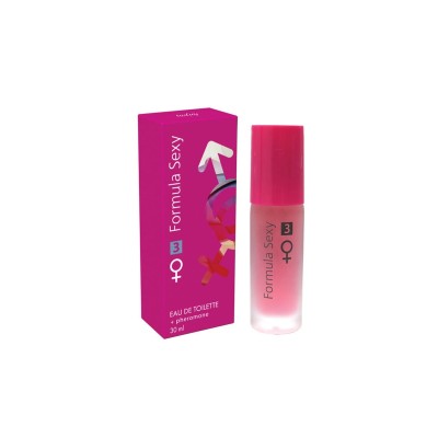 Formula Sexy №3 с феромонами, туалетная вода 30мл женская М Formula Sexy №3 с феромонами, туалетная вода 30мл женская М