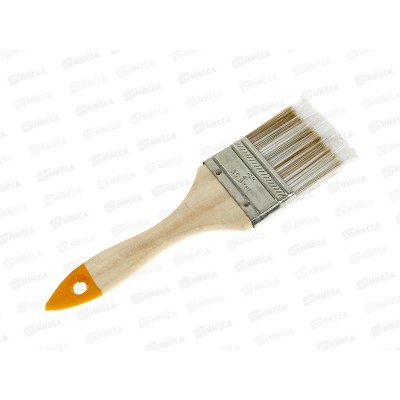 Кисть плоская Хобби 50 мм, искусственная щетина, 0102220