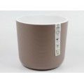 Горшок для цветов ЛИОН 4,2л Фраппе-белый *8 Горшок для цветов ЛИОН 4,2л Фраппе-белый *8