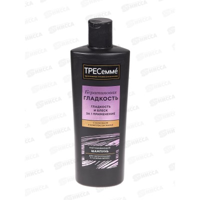 Tresemme шампунь 400мл для волос Разглаживающий *10