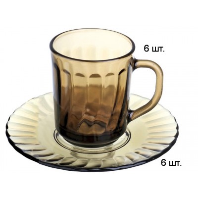 Набор чайный 12предметов "ELICA" дымка 62099 *1 Набор чайный 12предметов "ELICA" дымка 62099 *1