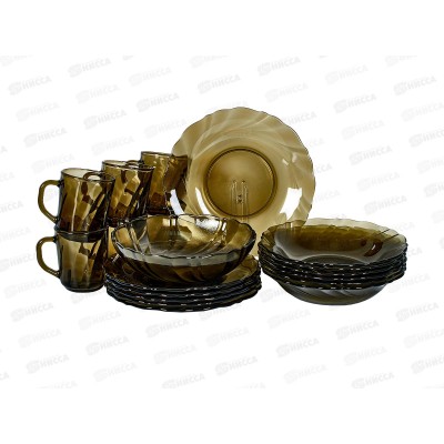 Набор столовый 19предметов &quotALTA MAREA&quot дымка 62204 *1