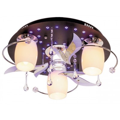 Светильник потолочный 8312/3+1BK+CR WT RC RBPLED не ориг.плафоны