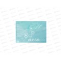 Папка с кнопкой FLEXoffice А4 голубая, 0.18мм, FO-CBF05 *10/200