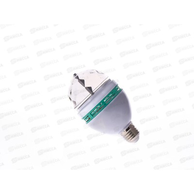 Проекционная светодиодная лампа REV Disco E27  3Вт RGB (красный, зеленый, синий), 32452 *5 Проекционная светодиодная лампа REV Disco E27  3Вт RGB (красный, зеленый, синий), 32452 *5