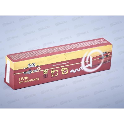 NADZOR гель шприц от тараканов 20мл *33 NADZOR гель шприц от тараканов 20мл *33