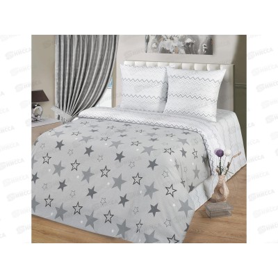 Комплект постельного белья 1,5спальный Поплин Звездный Комплект постельного белья 1,5спальный Поплин Звездный