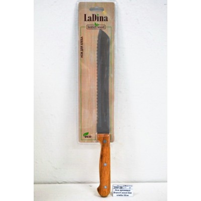 Нож кухонный Branch wood для хлеба 32см 30101-12 *24/96 Нож кухонный Branch wood для хлеба 32см 30101-12 *24/96