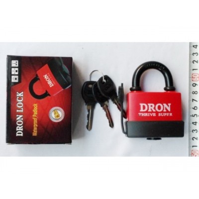 Замок навесной DRON 63мм №663 обрезина (048015)  Ж