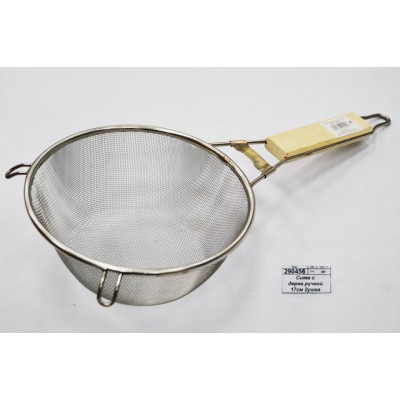 Сито с деревянной ручкой 17см 2ушка (034991) Ж Сито с деревянной ручкой 17см 2ушка (034991) Ж