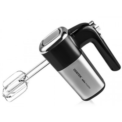 Миксер электрический CT-1120 1200вт черный+сталь *12 Миксер электрический CT-1120 1200вт черный+сталь *12