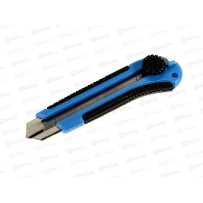 Нож широкий ПРОФИ TOOLBERG Twist-lock 25мм, 2701010  *12/96