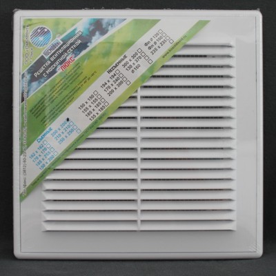 Решетка вентиляционная в рамке люкс 200*200мм регулируемая с рычажком *30 Решетка вентиляционная в рамке люкс 200*200мм регулируемая с рычажком *30