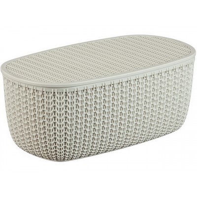 Хлебница ВЯЗАНИЕ с разделочной доской Белый ротанг *6 М1187 Хлебница ВЯЗАНИЕ с разделочной доской Белый ротанг *6 М1187