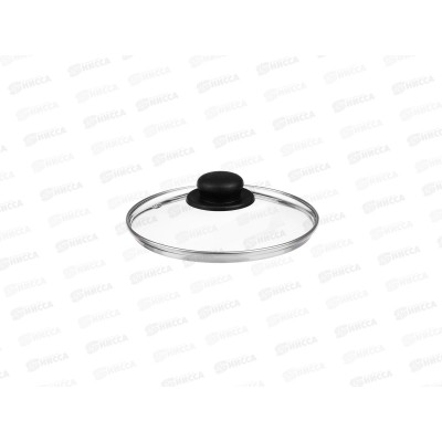 Крышка стеклянная 20см ободок металлический в сборе 848-060 г*12