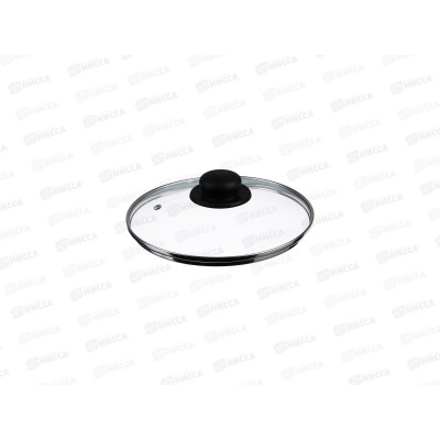 Крышка стеклянная 22см ободок металлический в сборе 848-061 г*10