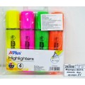 Маркеры BEIFA текстовый  4цвета, цветной корпус,HY 254400-4 *24/144