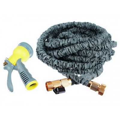 Шланг поливочный растягивающийся с пистолетом 22м INBLOOM 160-036 г