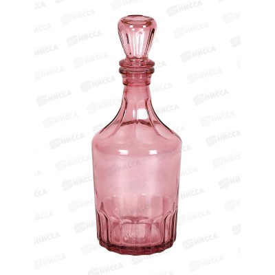 Графин 500мл 1160-Н Цветные лаки Розовый *12 Графин 500мл 1160-Н Цветные лаки Розовый *12