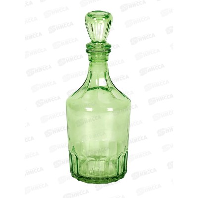 Графин 500мл 1160-Н Цветные лаки Салатовый *12
