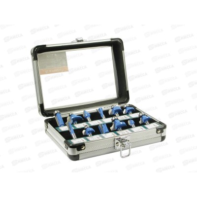 Набор фрез Кратон 12шт, хвостовик  8мм, 012D (10901005)