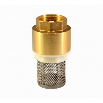 Обратный клапан с сеткой 3/4" СТМ *20/160 Обратный клапан с сеткой 3/4" СТМ *20/160