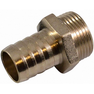 Штуцер под шланг с наружной резьбой  1/2&quot*10мм штуцер СТМ *10/250