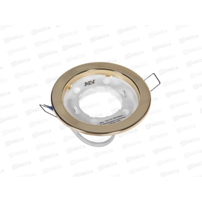 Cветильник встраиваемый GX53, без лампы, золото *10