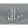 Кружка 250мл прозрачная H8437*6 Кружка 250мл прозрачная H8437*6