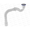 Сифон для душевого поддона c гибкой трубой 40*40/50, Aquant *45 Сифон для душевого поддона c гибкой трубой 40*40/50, Aquant *45
