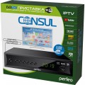 Телевизионная приставка Perfeo DVB-T/T2/C Consul для цифрового ТВ, HDMI, 2 USB, DolbyDigital, пульт ДУ Телевизионная приставка Perfeo DVB-T/T2/C Consul для цифрового ТВ, HDMI, 2 USB, DolbyDigital, пульт ДУ