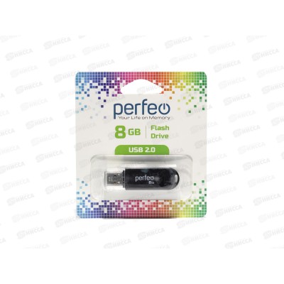 Флэш-карта Perfeo USB 8Gb C03 black Флэш-карта Perfeo USB 8Gb C03 black