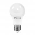 Лампа светодиодная IN HOME LED-A60-VC 10Вт E27 3000К 900Лм *10/100