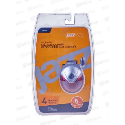 Фонарь JAZZway B-R-L05 BL-1 велосипедный задний Фонарь JAZZway B-R-L05 BL-1 велосипедный задний