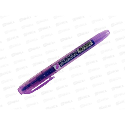Маркер CROWN Multi Hi-Lighter текстовый фиолетовый 1-4мм, H-500 *12 Маркер CROWN Multi Hi-Lighter текстовый фиолетовый 1-4мм, H-500 *12
