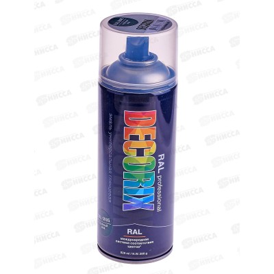 Аэрозольная эмаль RALPROFESSIONAL DECORIX, 520мл, RAL6005, зелёный мох *12 Аэрозольная эмаль RALPROFESSIONAL DECORIX, 520мл, RAL6005, зелёный мох *12