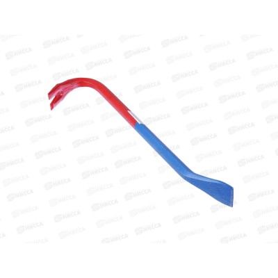 Гвоздодер с сине-красной ручкой 30см 668-707 г