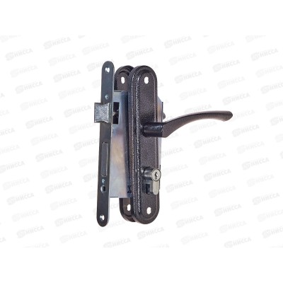 Замок врезной 3В7 цилиндровый 2 ключа серебро Омега Замок врезной 3В7 цилиндровый 2 ключа серебро Омега