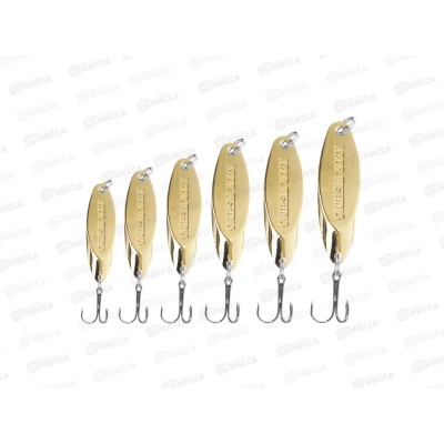 Блесна AZOR колеб Кастмастер, золото микс 145-159 г