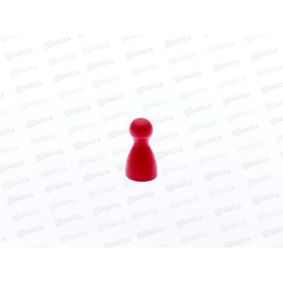 Фишка деревянная для настольных игр красная 2,5см, Р00102 *100 Фишка деревянная для настольных игр красная 2,5см, Р00102 *100